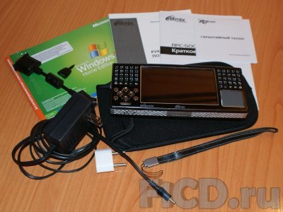 Ritmix RPC-500 – крайне компактный UMPC