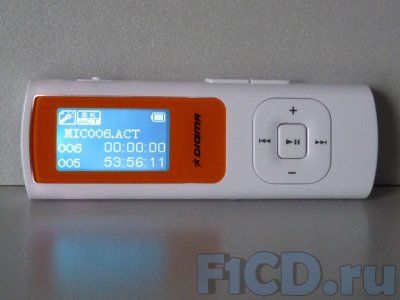 Digma MP610 – MP3-компаньон