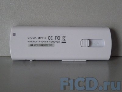 Digma MP610 – MP3-компаньон