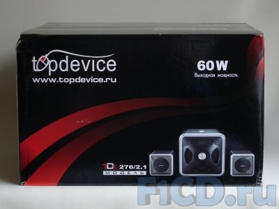 TopDevice TDE 276/2.1 – акустическая система для дома и не только!