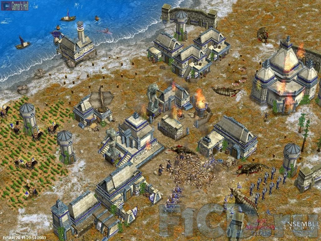 Скриншот Age of Mythology: The Titans #3961 > Компьютерный портал F1CD.ru