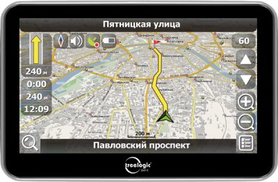 Treelogic TL-4305BG – новый GPS-навигатор