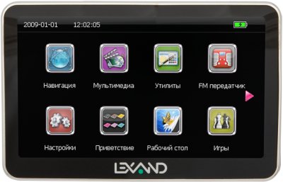 Четыре новых навигатора Lexand