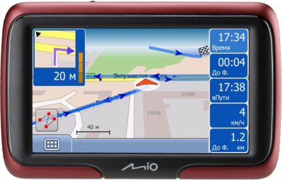 Mio Moov M400 – теперь с ПО от Навител