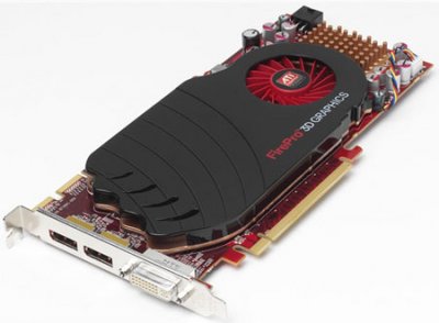 ATI FirePro V7750 – новый ускоритель от компании AMD