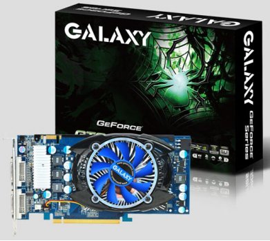 GALAXY представляет: троица GeForce GTS 250