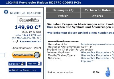 Видеокарты Radeon HD 5700 замечены в продаже!