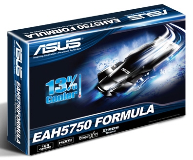 ASUS EAH5750 FORMULA – гоночная видеокарта.