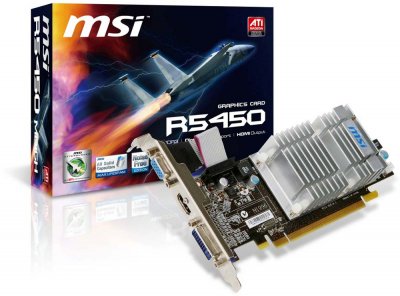 MSI R5450 – бесшумные видеокарты для HTPC
