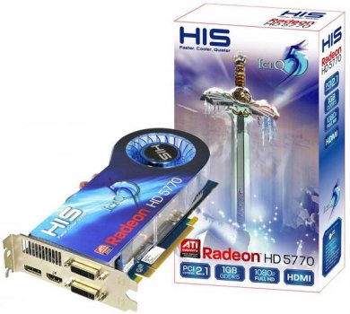 HIS готовит Radeon HD 5770 с охлаждением IceQ