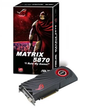 Скоро в продаже: видеокарта ASUS ROG Matrix 5870