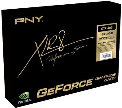 PNY GeForce GTX 465 – новая видеокарта