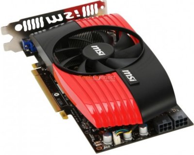 MSI GeForce GTX 460 – красное на чёрном