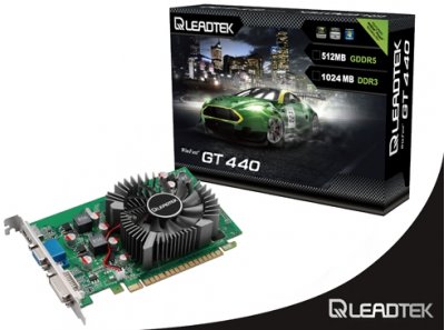 Leadtek WinFast GT 440 – новая видеокарта