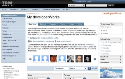 developerWorks становится соцсетью