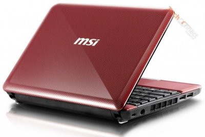 MSI Wind U135DX – новый нетбук с памятью DDR3