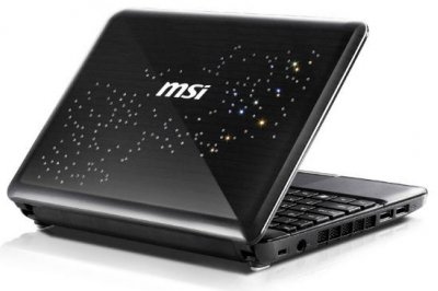 MSI Wind U135DX Crystal – кристальный нетбук