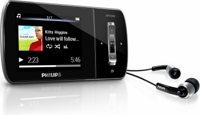 Philips GoGear Aria – МР3-плееры на 4Гб и 8Гб