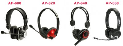 SVEN AP-520/540/600/620/660 – новые гарнитуры