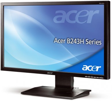 Acer B243H и B233HU – профессиональные мониторы