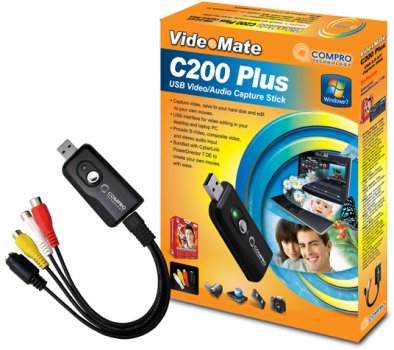 Compro VideoMate C200 Plus для оцифровки видео