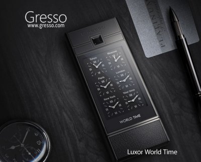 Gresso Luxor World Time – телефон с мировым временем