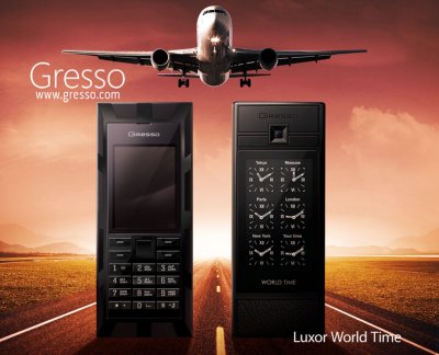 Gresso Luxor World Time – телефон с мировым временем