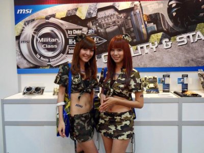 Позитивное: TOP-12 девушек на Computex 2010!