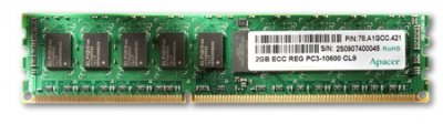 Apacer DDR3 1066/1333 ECC Registered DIMM – новая память