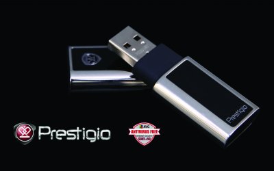 Антивирус AVG в комплекте с накопителями Prestigio