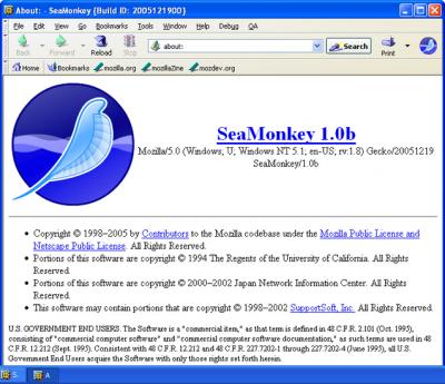 Mozilla Seamonkey 1.0