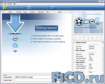 Any Video Converter 1.3.3 Free Version