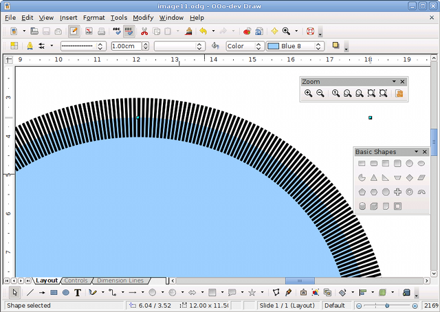 Openoffice обработка графических изображений